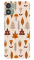 Leaf Pattern Art Case for Samsung Galaxy F14 5G  (Design - 132)