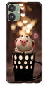 Cute Bunny Case for Samsung Galaxy F14 5G (Design No. 182)