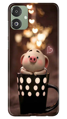 Cute Bunny Mobile Back Case for Samsung Galaxy F14 5G (Design - 182)