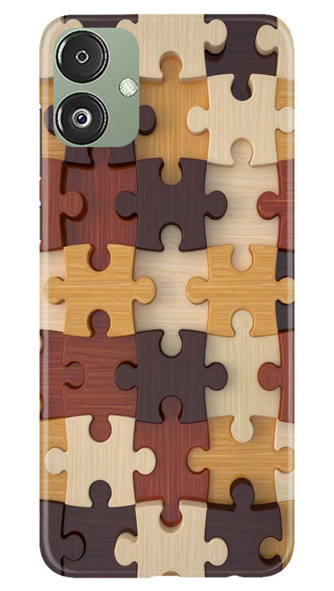 Puzzle Pattern Case for Samsung Galaxy F14 5G (Design No. 186)