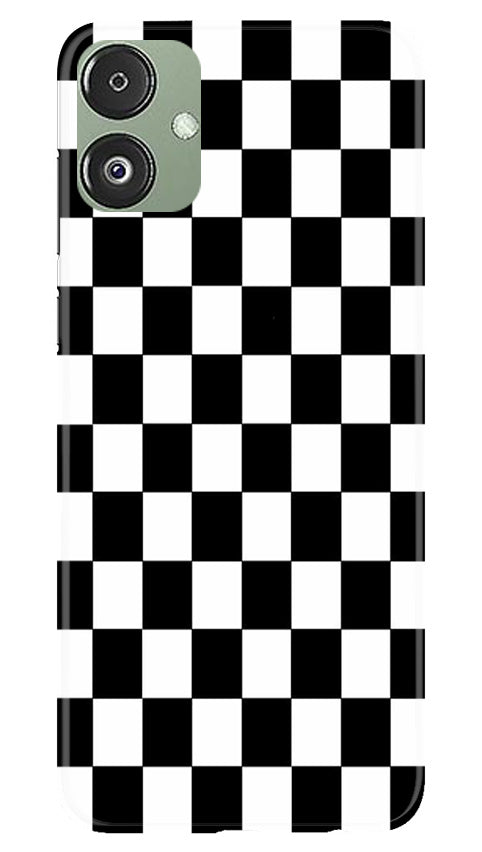Black White Boxes Mobile Back Case for Samsung Galaxy F14 5G (Design - 331)