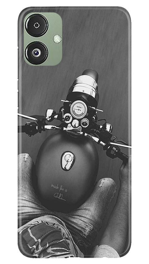 Royal Enfield Mobile Back Case for Samsung Galaxy F14 5G (Design - 341)