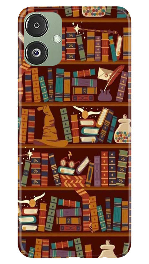 Book Shelf Mobile Back Case for Samsung Galaxy F14 5G (Design - 348)