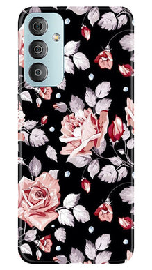 Pink rose Mobile Back Case for Samsung Galaxy F23 5G (Design - 12)