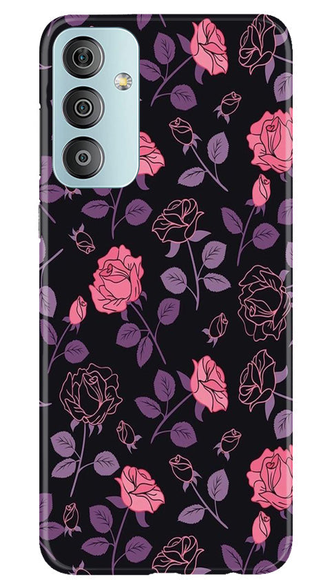 Rose Black Background Case for Samsung Galaxy F23 5G