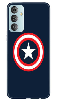 Captain America Mobile Back Case for Samsung Galaxy F23 5G (Design - 42)