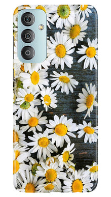 White flowers2 Mobile Back Case for Samsung Galaxy F23 5G (Design - 62)
