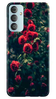 Red Rose Mobile Back Case for Samsung Galaxy F23 5G (Design - 66)