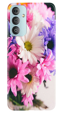 Coloful Daisy Mobile Back Case for Samsung Galaxy F23 5G (Design - 73)
