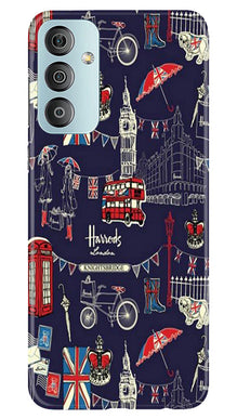 Love London Mobile Back Case for Samsung Galaxy F23 5G (Design - 75)