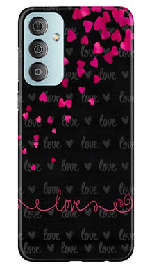 Love in Air Mobile Back Case for Samsung Galaxy F23 5G (Design - 89)