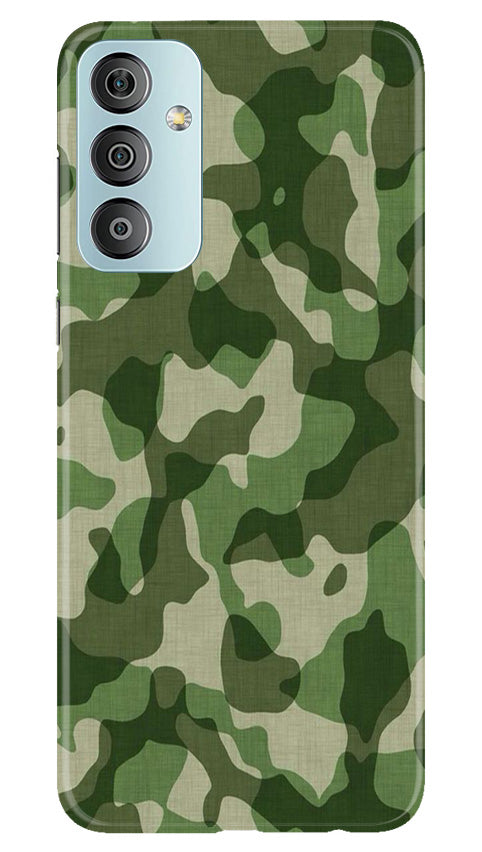Army Camouflage Case for Samsung Galaxy F23 5G(Design - 106)