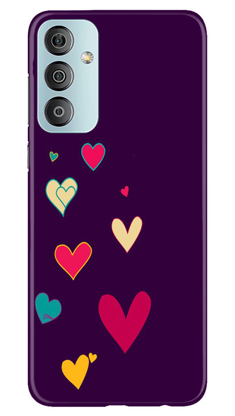 Purple Background Case for Samsung Galaxy F23 5G  (Design - 107)