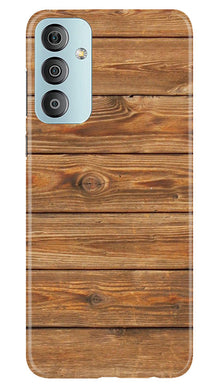 Wooden Look Mobile Back Case for Samsung Galaxy F23 5G  (Design - 113)