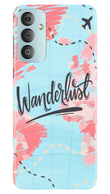 Wonderlust Travel Mobile Back Case for Samsung Galaxy F23 5G (Design - 192)