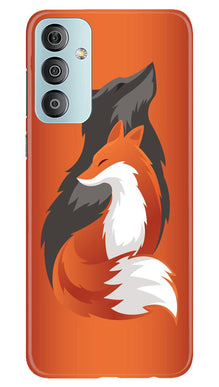 Wolf  Mobile Back Case for Samsung Galaxy F23 5G (Design - 193)