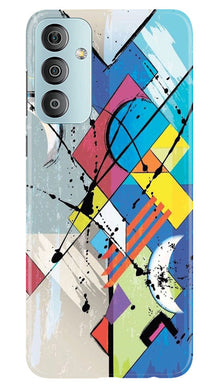 Modern Art Mobile Back Case for Samsung Galaxy F23 5G (Design - 204)