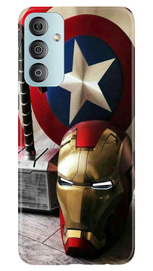 Ironman Captain America Mobile Back Case for Samsung Galaxy F23 5G (Design - 223)