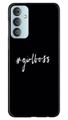 #GirlBoss Mobile Back Case for Samsung Galaxy F23 5G (Design - 235)