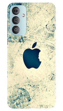 Apple Logo Mobile Back Case for Samsung Galaxy F23 5G (Design - 251)