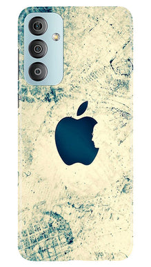 Apple Logo Mobile Back Case for Samsung Galaxy F23 5G (Design - 251)