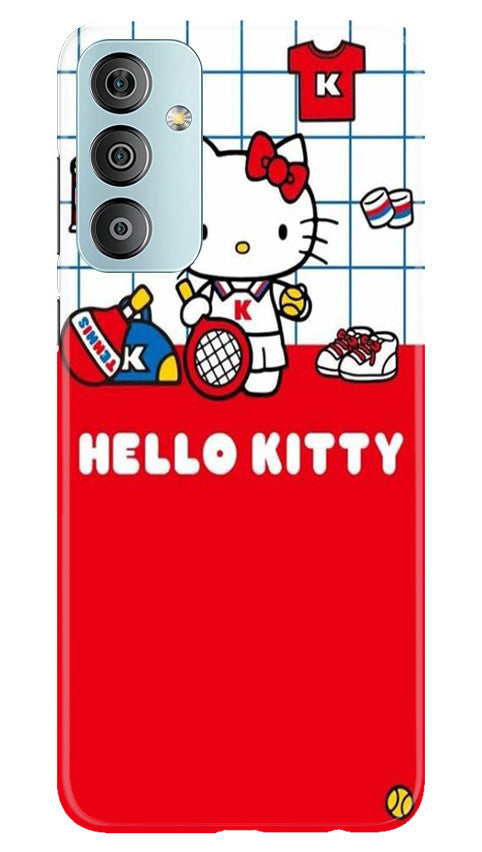Hello Kitty Mobile Back Case for Samsung Galaxy F23 5G (Design - 322)
