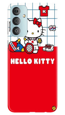 Hello Kitty Mobile Back Case for Samsung Galaxy F23 5G (Design - 322)