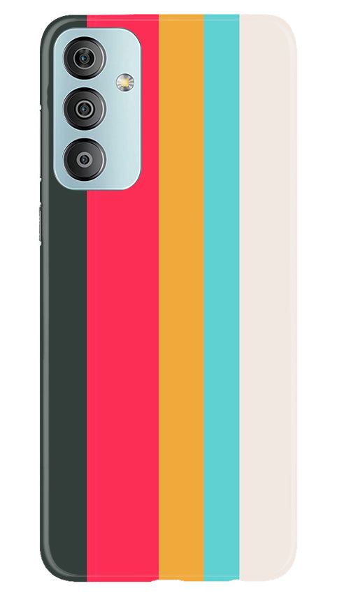 Color Pattern Mobile Back Case for Samsung Galaxy F23 5G (Design - 328)