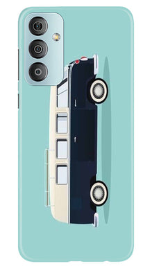 Travel Bus Mobile Back Case for Samsung Galaxy F23 5G (Design - 338)