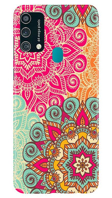 Rangoli art Mobile Back Case for Samsung Galaxy F41 (Design - 6)