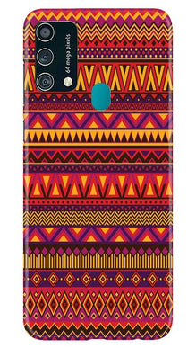 Zigzag line pattern2 Mobile Back Case for Samsung Galaxy F41 (Design - 10)