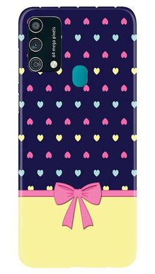 Gift Wrap5 Mobile Back Case for Samsung Galaxy F41 (Design - 40)