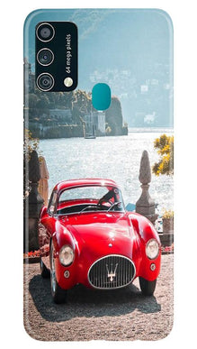 Vintage Car Mobile Back Case for Samsung Galaxy F41 (Design - 51)