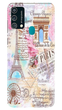 Paris Eiftel Tower Mobile Back Case for Samsung Galaxy F41 (Design - 54)