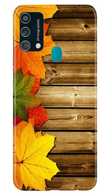 Wooden look3 Mobile Back Case for Samsung Galaxy F41 (Design - 61)