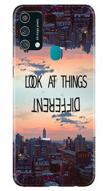 Look at things different Mobile Back Case for Samsung Galaxy F41 (Design - 99)