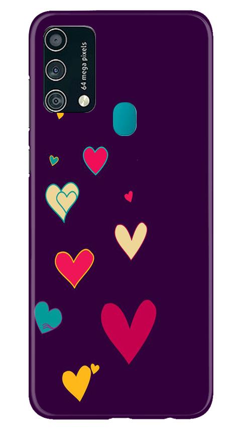 Purple Background Case for Samsung Galaxy F41  (Design - 107)