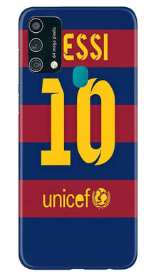 Messi Mobile Back Case for Samsung Galaxy F41  (Design - 172)