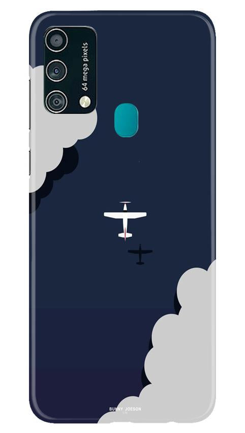 Clouds Plane Case for Samsung Galaxy F41 (Design - 196)