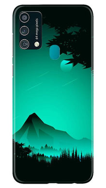 Moon Mountain Mobile Back Case for Samsung Galaxy F41 (Design - 204)