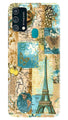 Travel Eiffel Tower Case for Samsung Galaxy F41 (Design No. 206)