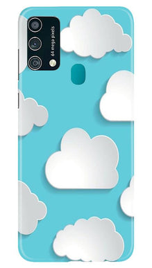 Clouds Mobile Back Case for Samsung Galaxy F41 (Design - 210)