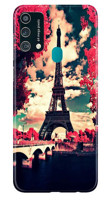 Eiffel Tower Mobile Back Case for Samsung Galaxy F41 (Design - 212)