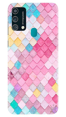Pink Pattern Mobile Back Case for Samsung Galaxy F41 (Design - 215)