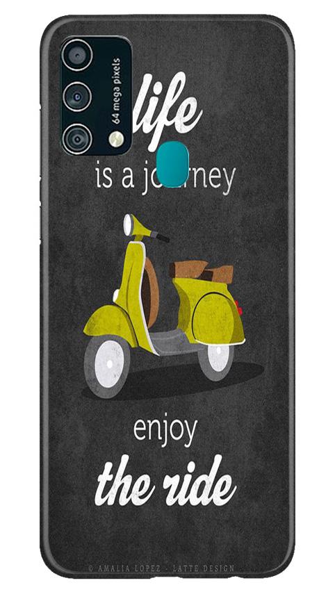 Life is a Journey Case for Samsung Galaxy F41 (Design No. 261)