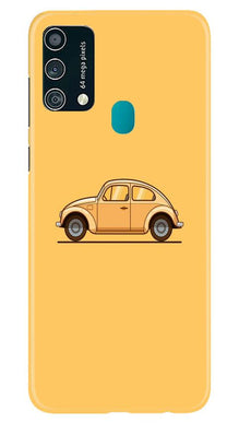 Vintage Car Mobile Back Case for Samsung Galaxy F41 (Design - 262)