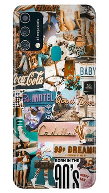 Vintage Design Mobile Back Case for Samsung Galaxy F41 (Design - 284)