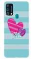 Love Case for Samsung Galaxy F41 (Design No. 299)