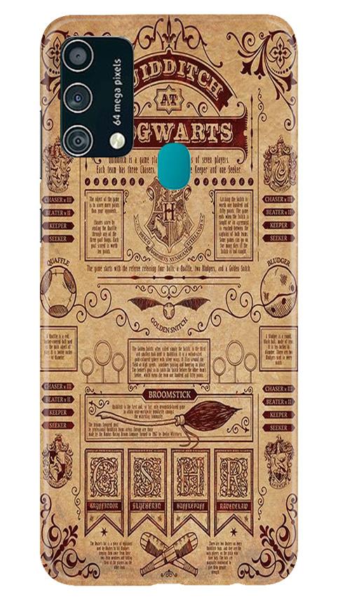 Hogwarts Mobile Back Case for Samsung Galaxy F41 (Design - 304)