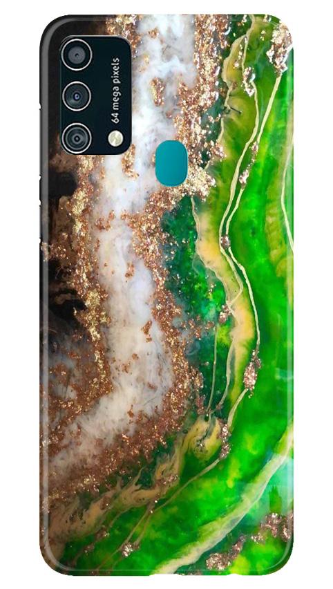 Marble Texture Mobile Back Case for Samsung Galaxy F41 (Design - 307)